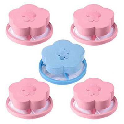 

Gobestart Washing Machine Lint Filter Bag Laundry Mesh Hair Catcher Floating Ball Pouch