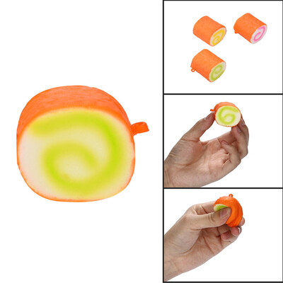 

YIWULASquishies Cake Roll Scented Slow Rising Squeeze Toys Stress Reliever Toys