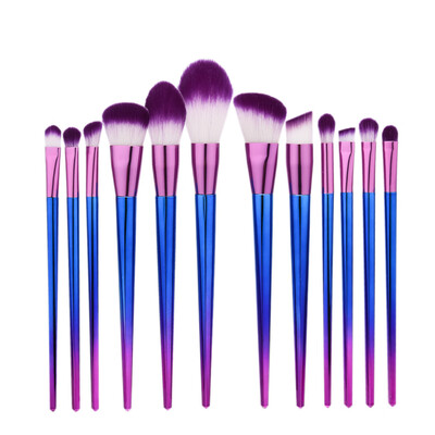 

〖Follure〗New 12PCS Make Up Foundation Eyebrow Eyeliner Blush Cosmetic Concealer Brushes