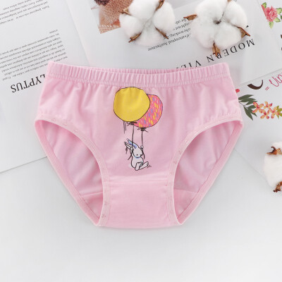 

Girls combed cotton 5 loaded briefs JF659C