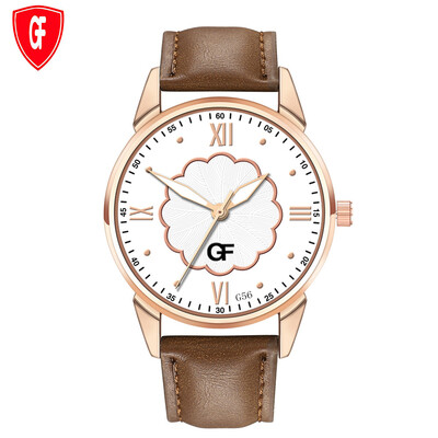 

Gobestart Hot Man Leather Watch Whatever Late Anyway Letter Watches New Pointer glow