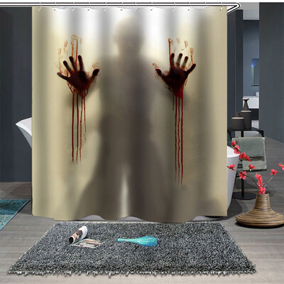 

〖Follure〗Popular Waterproof Shower Curtain With 12 Hooks Printed Bathroom 180x180cm