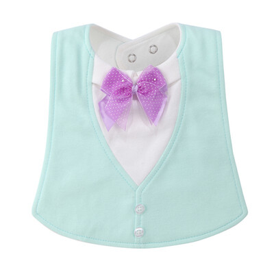 

Baby bibs burp Gentleman Infant Waterproof bib Saliva Towel Cotton Fit 0-3 Years Old Bebe Feeding Babies Cloths