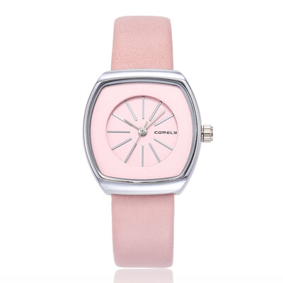 

Japanese movement barrel type ladies fashion watch simple