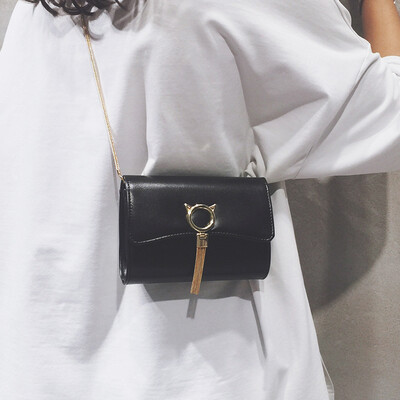 

Summer bag handbags new 2019 summer small fresh Korean version of the wild single shoulder slung fashion chain small square bag