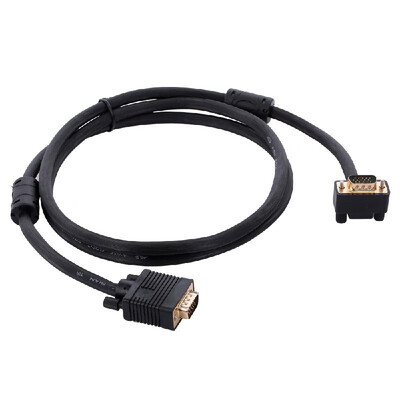 

VGA 39 RGB 15Pin Male to Male Projector Monitor Cable 90 Degree Down Angled 15M