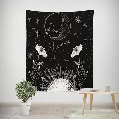 

Gobestart 150X100CM Tarot Tapices Tapestry Tunic Tapestry Tablecloth Home Decor