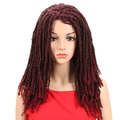 

Noble 22 Inch Synthetic Wigs Crochet Braids Twist Jumbo Dread Faux Locs Hairstyle Long Afro Brown Hair