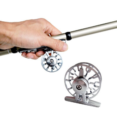 

Full Metal Fly Fish Reel Former Ice Fishing Vessel Wheel HI55R 030150mmm