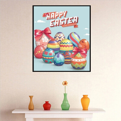 

5D DIY Easter Theme Cartoon Animal Diamond Embroidery Full Round Drill Covered Paint By Number Kits for Adults Childrens Paint