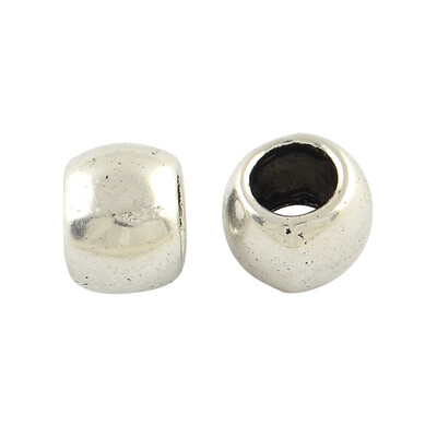 

Tibetan Style Alloy European Beads Large Hole Rondelle Beads Lead Free & Cadmium Free Antique Silver 95x8mm Hole 5mm