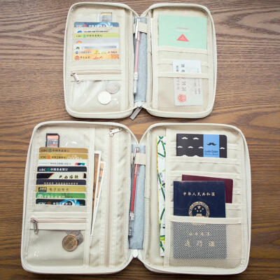 

Practical Passport Holder Organizer Passport Cover Travel Wallet Document Cover on The Passport