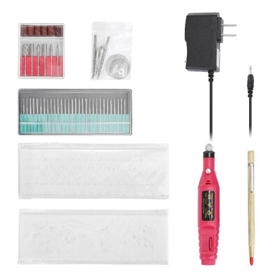 

70pcs Mini Professional Electric Adjustable Speed Engraving Pen Set Polish Nail Machine Electric Grinder Micro Electric Drill DIY