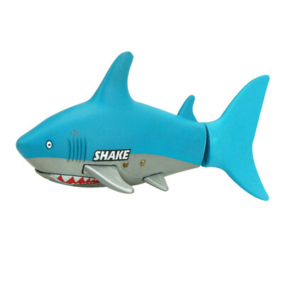 

4 Way RC Fish Boat 2740Mhz Mini Radio Remote Control Electronic Toy Kids Children Birthday Gift