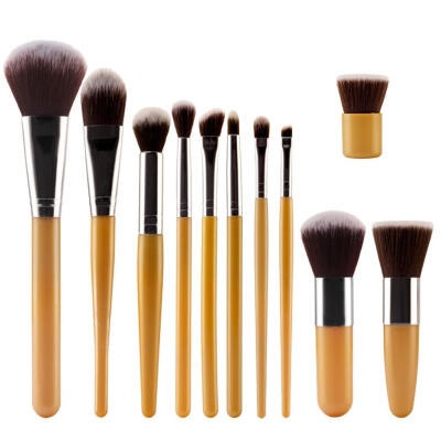 

11pcs Makeup Brush Set Foundation Eye Shadow Brushes Cosmetic Beauty Tools