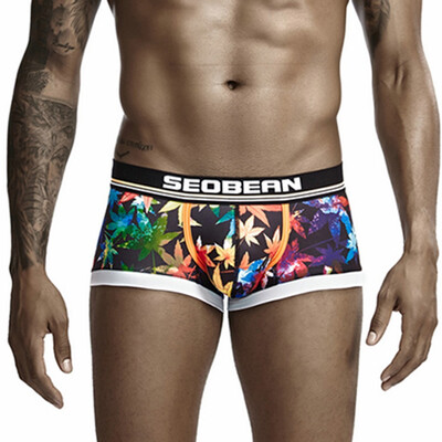 

Tailored Mens Sexy New Style Fashion Printed Underwear Comfortable Sexy Underwear