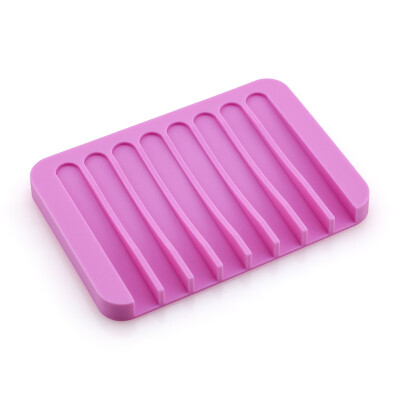 

Creative Silicone Soap Frame Silicone Soap Box Bathroom Soap Dish Jewelry Holder