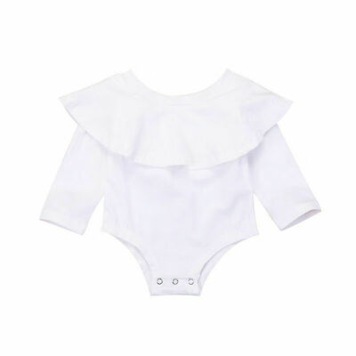 

Newborn Toddler Baby Girl Long Sleeve Romper Bodysuit Jumpsuit Outfit Clothes
