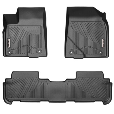 

Floor Mats Compatible for 2014-2019 Toyota Highlander Unique TPE Liners
