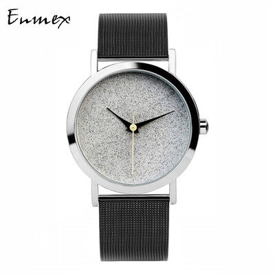 

Enmex Water Green Ice Blue Star Temperament Womens Watch Beautiful Simple Design Watch