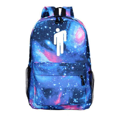 

Billie Eilish Backpack Hip Hop Bags Casual 3D Starry Sky Printed School Bags for Boys Girls Women