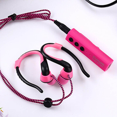 

300pcs free shipping Factory direct wireless Bluetooth sports popula headset in-ear type large battery st001