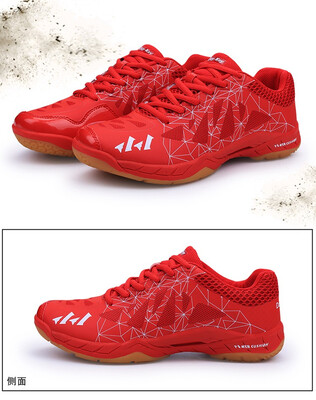 

New badminton shoes tennis shoes couple men&women breathable support sports shoes ultra light shock absorption training sho