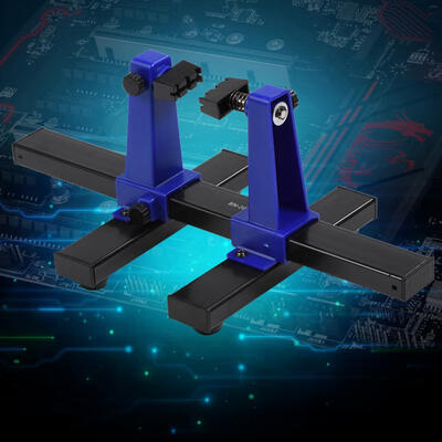 

Greensen Adjustable 360° PCB Holder Printed Circuit Board Soldering Assembly Clamp