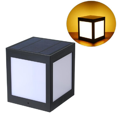 

Outdoor Solar Powered Light Wall Lamp with 12 LEDs IP65 Water-resistant Landscape Lighting for Lawn Garden Yard Pathway Patio