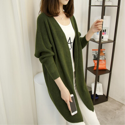 

The new fallwinter 2018 version of the new style is a long-sleeved extra-thick cardigan jacket for women