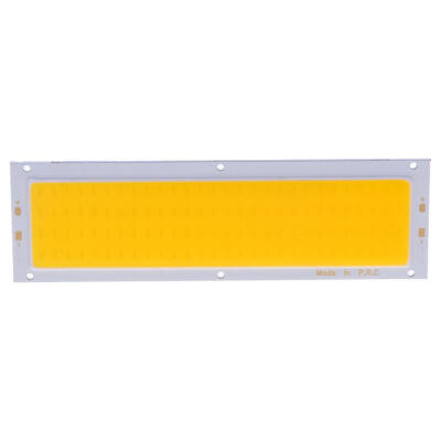 

12V 10W COB Panel Light LED Strip Light Lamp Bulb 120X36mm Warm WhiteWhite