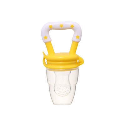 

Dummy FDA Approved Silicone Baby Fresh Fruit Feeder Baby Pacifier Food Feeder with Silicone Pouches