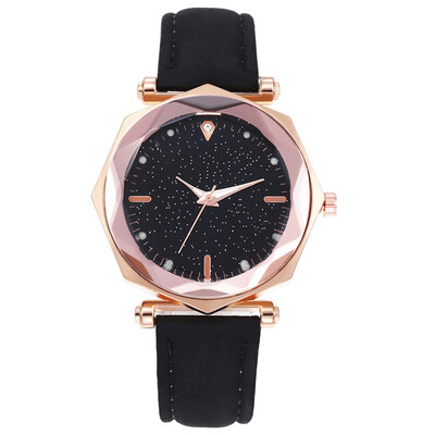 

Gypsophila luminous dial ladies fashion octagonal watch simple belt quartz student watch