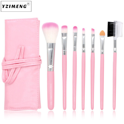 

〖Follure〗7 Pcs Makeup Brush Set Eye Shadow Brush Cosmetics Blending Brush Tool