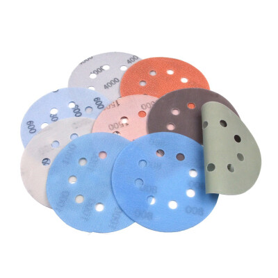 

10pcs 5Inch 8-hole FV Superfine Sanding Disc Soft Sandpaper Paint Sanding Pack