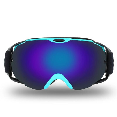 

Lixada Adult Ski Goggles Winter Snow Sports Snowboard Goggles Ventilated Anti-fog Spherical Dual Lens for Snowmobile Skiing Skatin