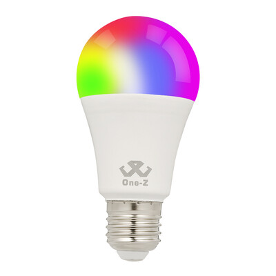 

7W RGB LED Light Bulbs Works with 24G Remote Controller A60 E2627 Base Dimmable Decorative Lights for Bar Stage Home Party
