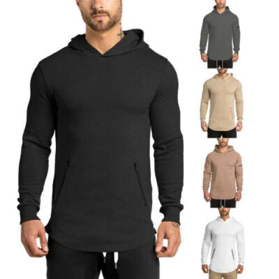 

Mens Fashion Winter Hoodie Warm Hooded Sweatshirt Sweater Coat Jacket Outwear