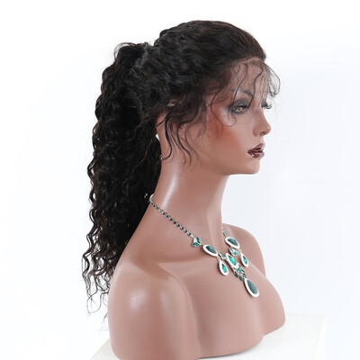 

Dolago Deep Wave 360 Lace Frontal Wig Pre Plucked With Baby Hair 150 Density Mongolian Lace Front Wigs For Women Virgi