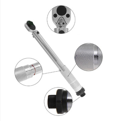 

14 In 5KG Drive Click Adjustable Torque Wrench Hand Spanner Wrench Hand Tool