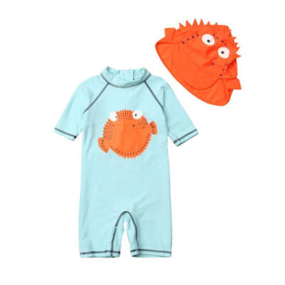 

Kid Baby Boys Girls Swimsuit Swimwear Bikini Set Rash Guard Surfing Suit UPF 50