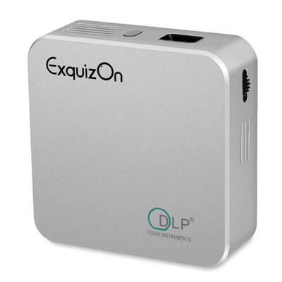 

Exquizon E05 Mini DLP Projector 120 Inch Lumens Support Airplay Miracast For Android WIFI Projector