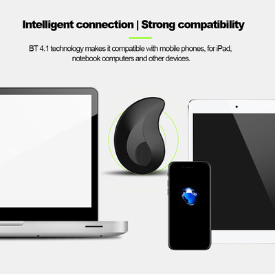 

S550 Invisible Earphones Bluetooth Headphones In-ear Headset Stereo Music Earphone Smart Phone Earbuds Hands-free with Microphone