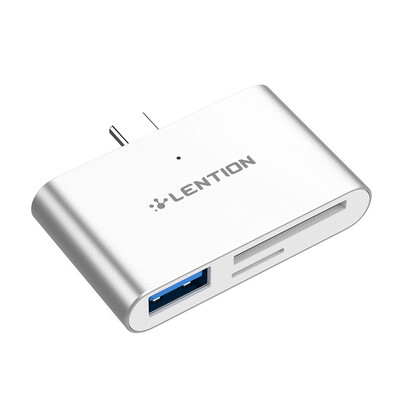 

LENTION CB-TB-CS15-GRY USB C Adapter Type C to Type-C HD Interface USB30 Converter High Data Transferring Speed Quick Charging fo