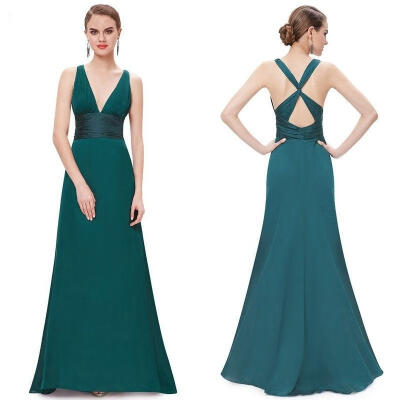 

Women Long Formal Prom Dress Cocktail Party Ball Gown Evening Bridesmaid Dress