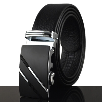 

Automatic buckle layer leather belt belt men LY1245-5