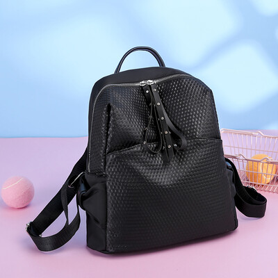 

Temperament printing shoulder backpack female new schoolbag student lady Travel Shoulder Bag fashionable large capacity
