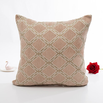 

Siaonvr Chenille Square Pillow Cover Cushion Case Toss Pillowcase Hidden Zipper Closur