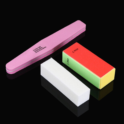 

Toponeto 8PCS Nail Art Sanding Files Buffer Block Manicure Tools Pedicure UV Gel Set
