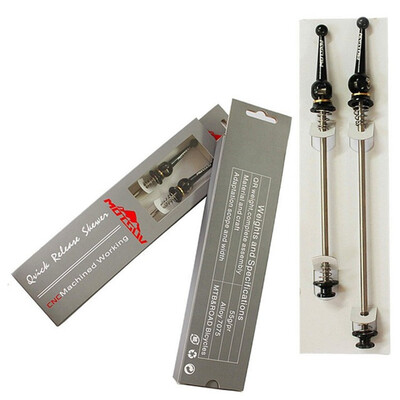 

1 Pair Bicycle Wheel Metal Bike Quick Release Skewers Lever Clip CNC Machined